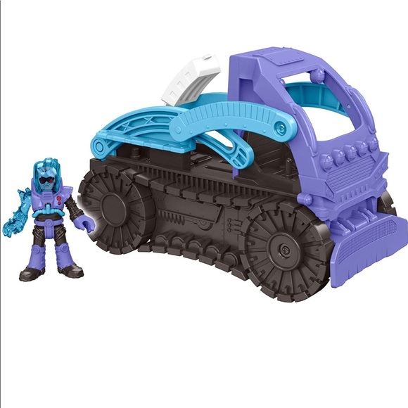 FisherPrice Toys Dc Super Friends Imaginext Mr Freeze Snow Cat